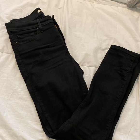 LEVIS 311 shaping skinny jeans BLACK SIZE 28 - Picture 3 of 5